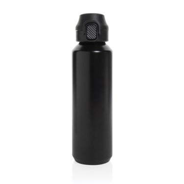 Logotrade corporate gift image of: Via RCS Re-steel lockable sport bottle 600ML